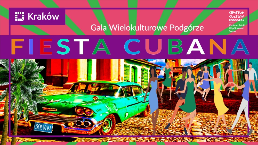 Plakat Fiesta Cubana w Krakowie 20 listopada 2021